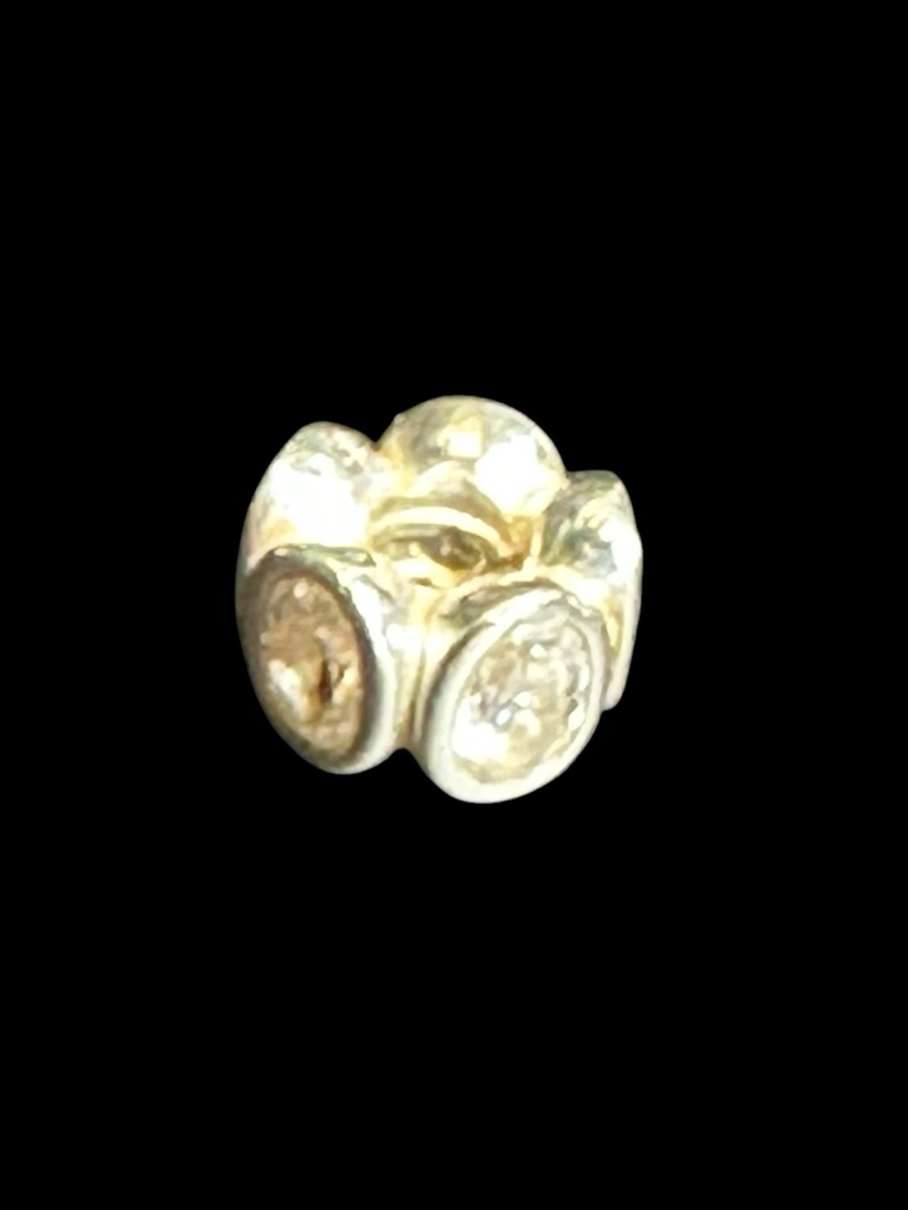 Pandora charm oval lights  CZ silver 925 ale